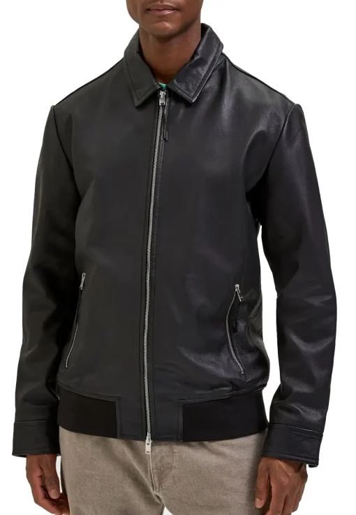 mens-shirt-collar-black-faux-leather-racer-jacket