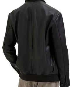 mens-shirt-collar-black-faux-leather-racer-jacket