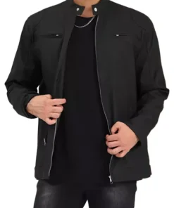 mens-stand-collar-faux-leather-black-biker-jacket
