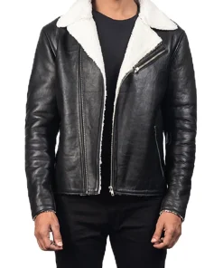 mens-white-shearling-black-faux-leather-jacket