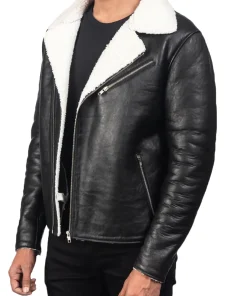 mens-white-shearling-black-faux-leather-jacket