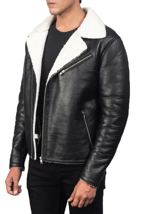 mens-white-shearling-black-faux-leather-jacket