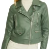 womens-biker-green-faux-leather-jacket