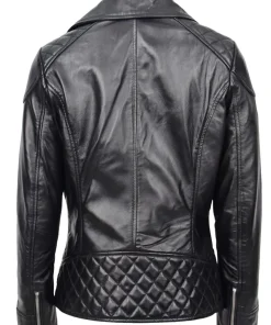 womens-black-biker-faux-leather-cross-zip-jacket