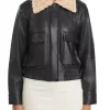womens-black-faux-leather-bomber-jacket-with-shearling-collar