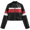 womens-black-faux-leather-crop-jacket-with-red-and-white-stripes