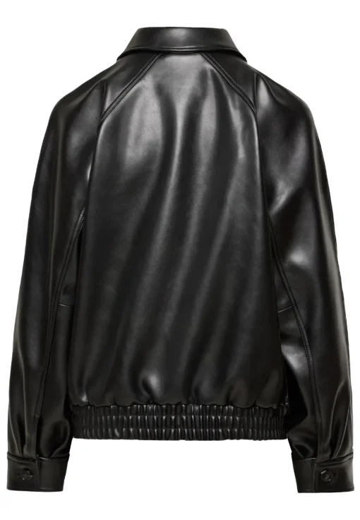 womens-black-faux-leather-oversized-bomber-jacket