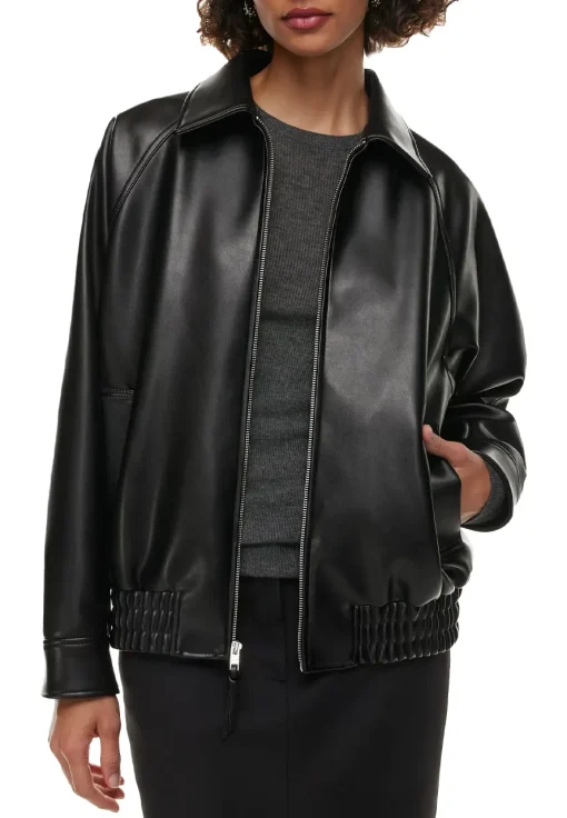 womens-black-faux-leather-oversized-bomber-jacket