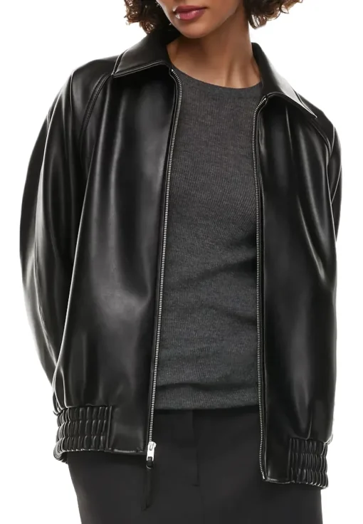 womens-black-faux-leather-oversized-bomber-jacket