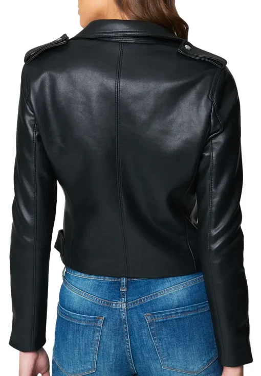 womens-black-faux-leather-semi-fit-moto-jacket