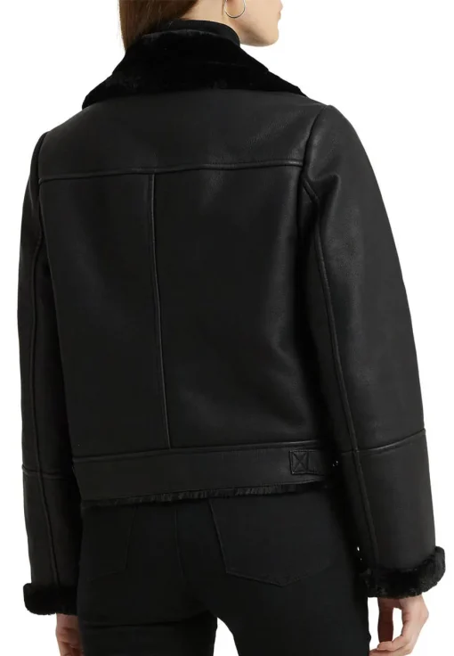 womens-black-moto-shearling-faux-leather-jacket