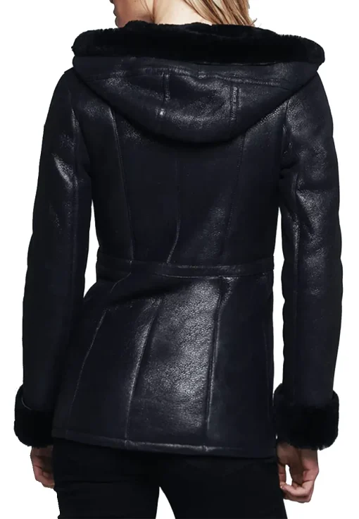womens-black-shearling-faux-leather-hooded-jacket
