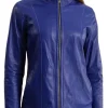 womens-blue-faux-leather-stylish-biker-jacket