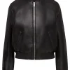 womens-bomber-black-faux-leather-jacket