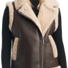 womens-bonded-dark-brown-faux-leather-shearling-vest