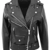 womens-brando-style-black-faux-leather-biker-jacket
