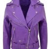 womens-brando-style-lilac-faux-leather-biker-jacket