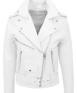 womens-brando-style-white-faux-leather-biker-jacket