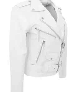 womens-brando-style-white-faux-leather-biker-jacket