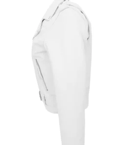 womens-brando-style-white-faux-leather-biker-jacket