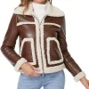 womens-brown-faux-leather-faux-shearling-jacket