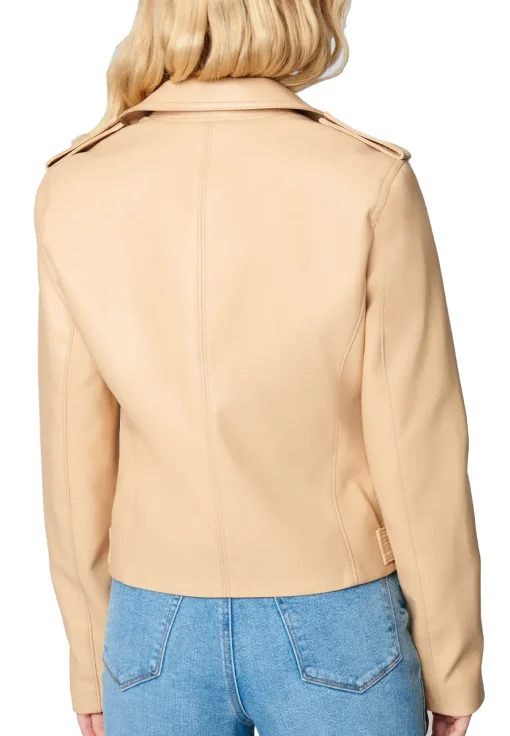 womens-brown-faux-leather-semi-fit-moto-jacket