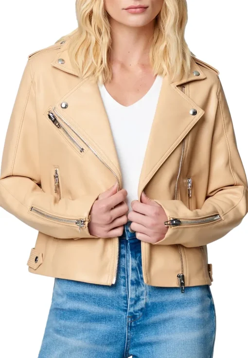 womens-brown-faux-leather-semi-fit-moto-jacket