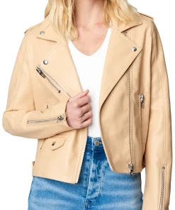 womens-brown-faux-leather-semi-fit-moto-jacket