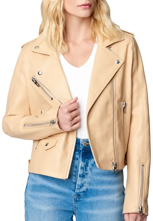 womens-brown-faux-leather-semi-fit-moto-jacket