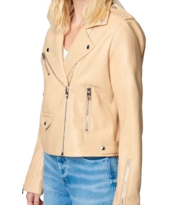 womens-brown-faux-leather-semi-fit-moto-jacket