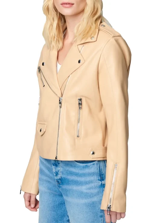 womens-brown-faux-leather-semi-fit-moto-jacket
