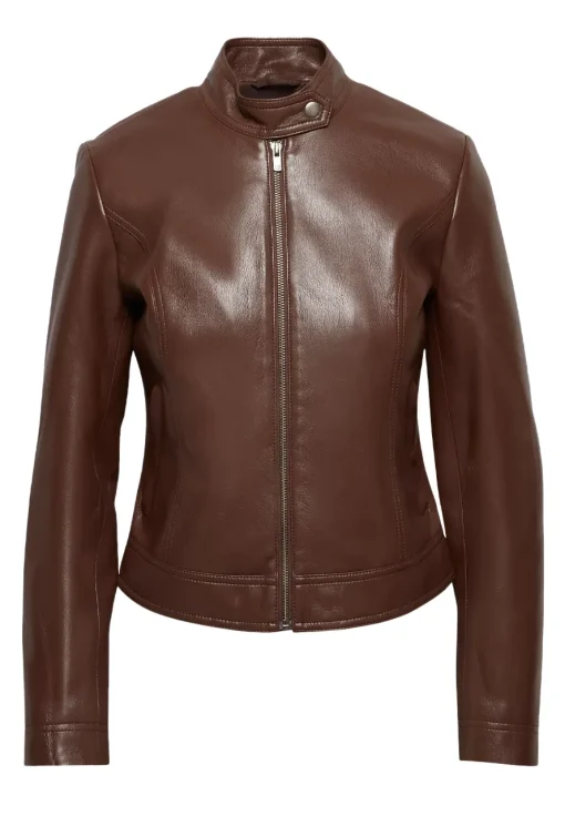 womens-brown-slim-fit-faux-leather-moto-jacket-jacket
