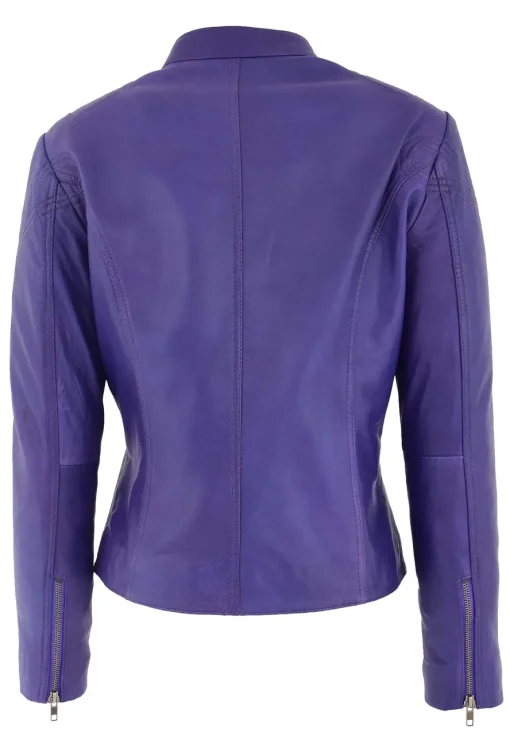 womens-casual-zip-up-purple-faux-leather-biker-jacket