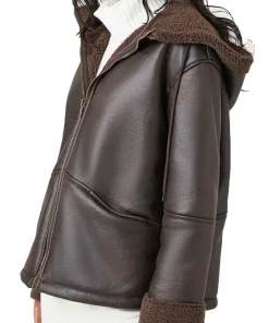 womens-dark-brown-faux-leather-shearling-jacket-with-hood