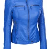 womens-elegant-blue-faux-leather-motorcycle-jacket
