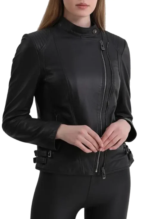 womens-faux-leather-black-biker-jacket