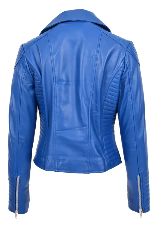 womens-fitted-quilted-designer-blue-faux-leather-biker-jacket