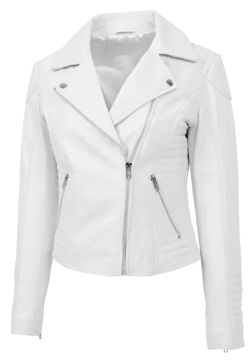 womens-fitted-quilted-designer-white-faux-leather-biker-jacket