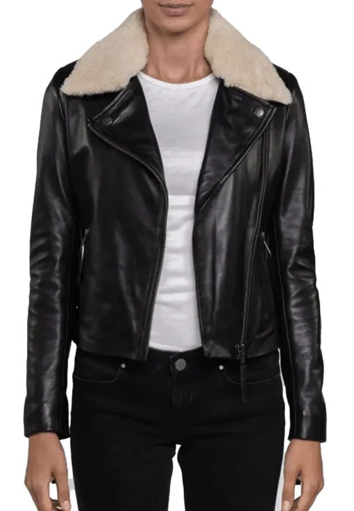 womens-fur-collared-black-faux-leather-moto-jacket