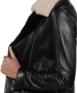 womens-fur-collared-black-faux-leather-moto-jacket