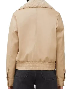 womens-ivory-faux-leather-bomber-jacket-with-shearling-collar
