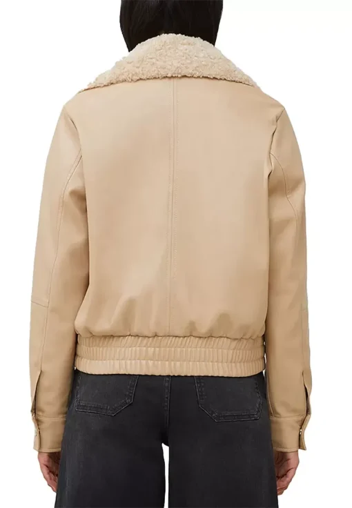 womens-ivory-faux-leather-bomber-jacket-with-shearling-collar