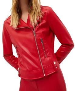 womens-red-biker-faux-leather-jacket