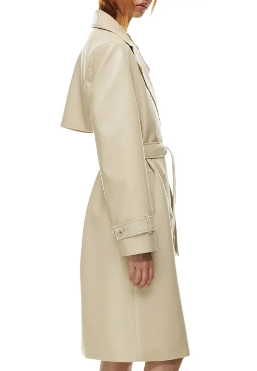 womens-sand-white-faux-leather-single-breasted-coat