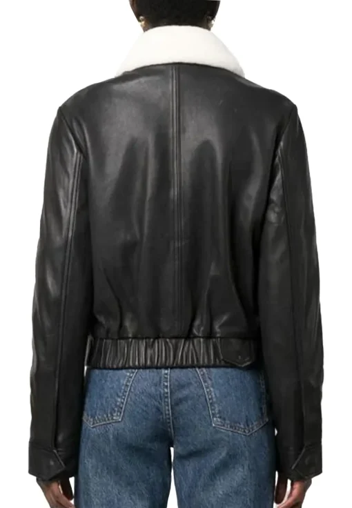 womens-shearling-collar-black-faux-leather-bomber-jacket