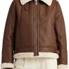 womens-shearling-trim-brown-faux-leather-jacket