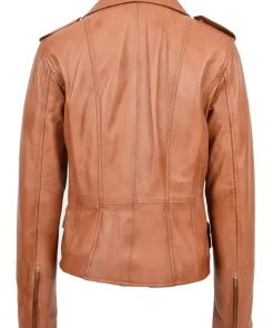 womens-trendy-biker-cognac-faux-leather-jacket