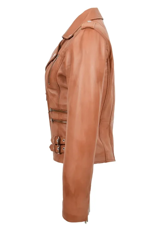 womens-trendy-biker-cognac-faux-leather-jacket