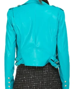 womens-turquoise-faux-leather-moto-jacket