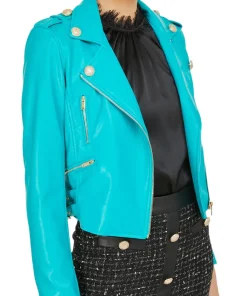 womens-turquoise-faux-leather-moto-jacket